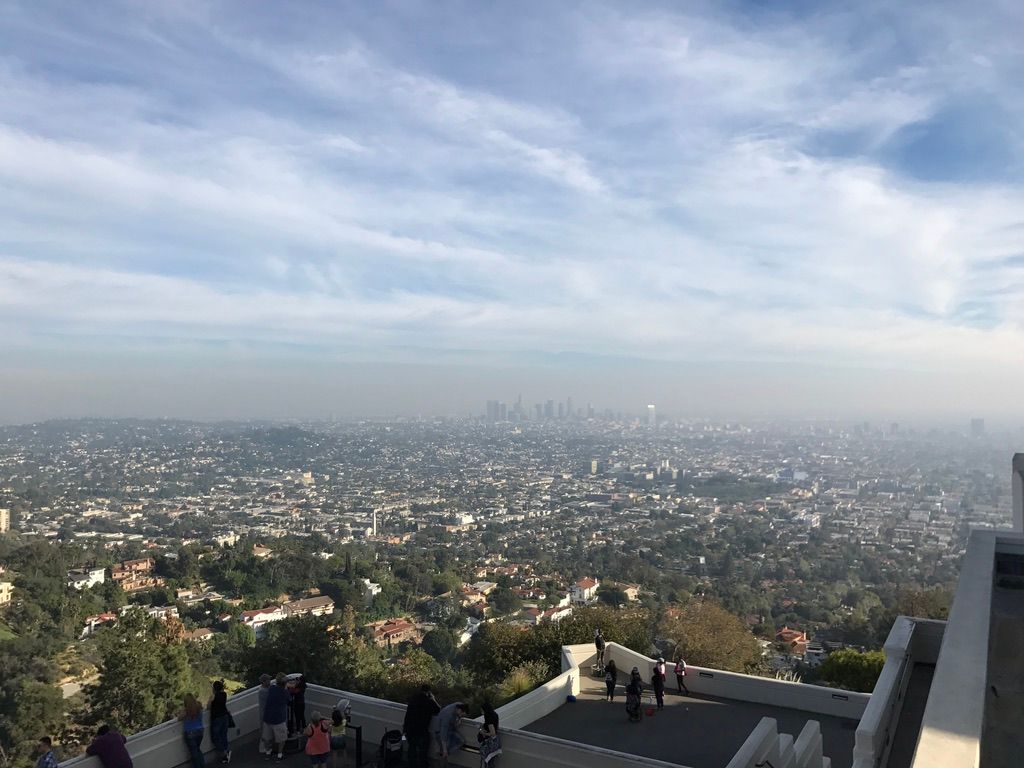 Overlooking Los Angeles